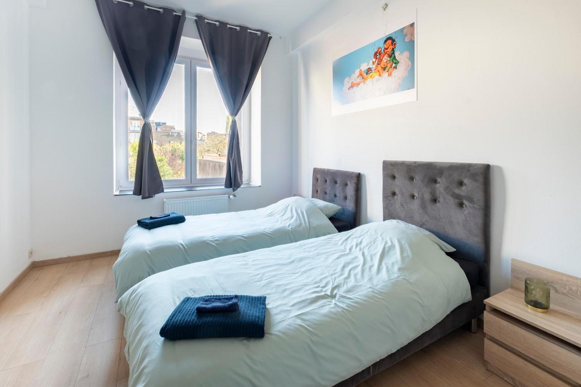 Nomad Apartments - Henin Charleroi Rum bild