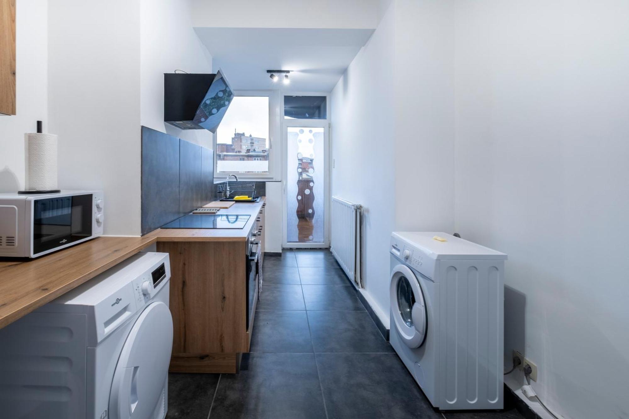 Nomad Apartments - Henin Charleroi Rum bild