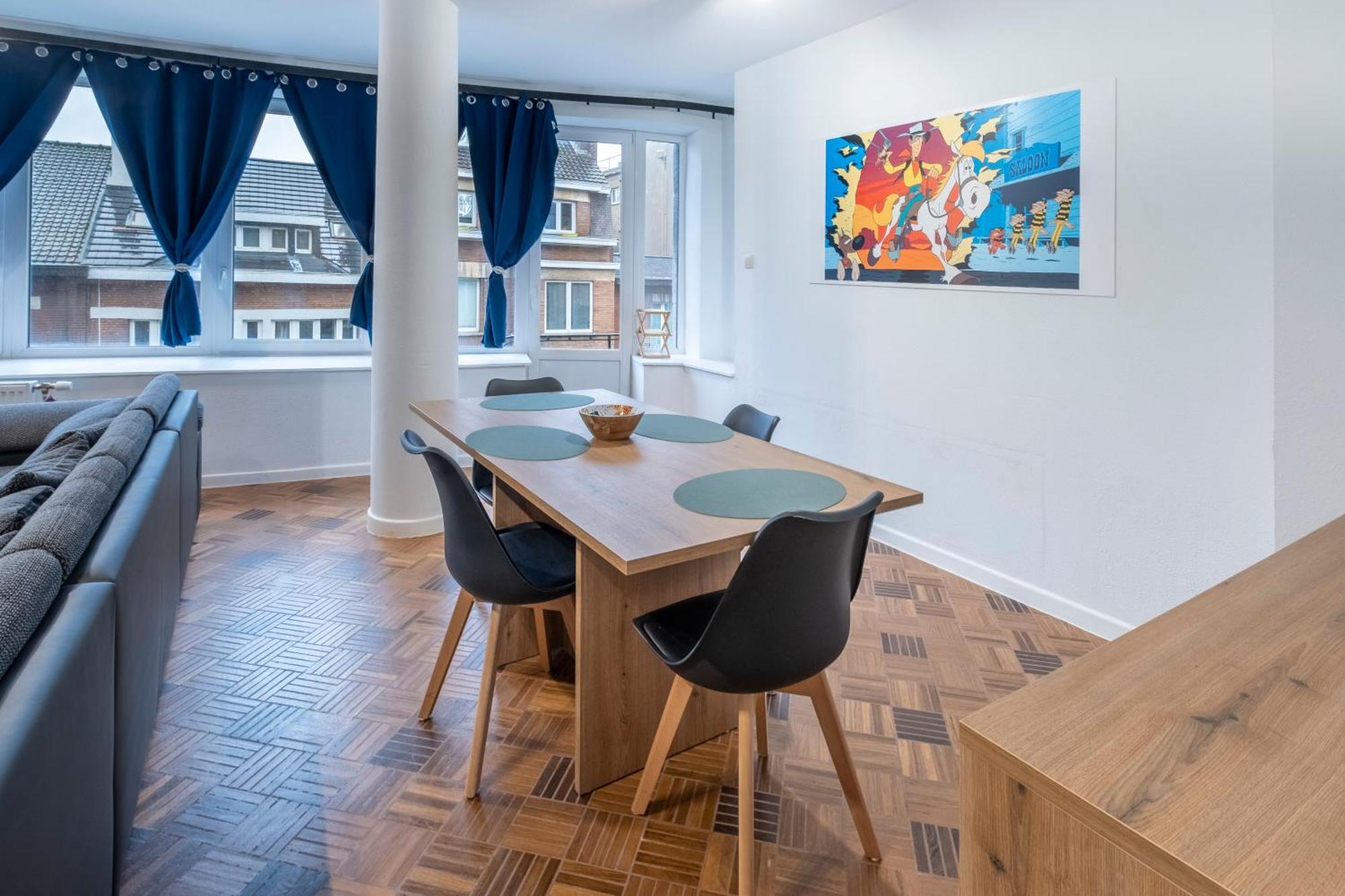 Nomad Apartments - Henin Charleroi Rum bild