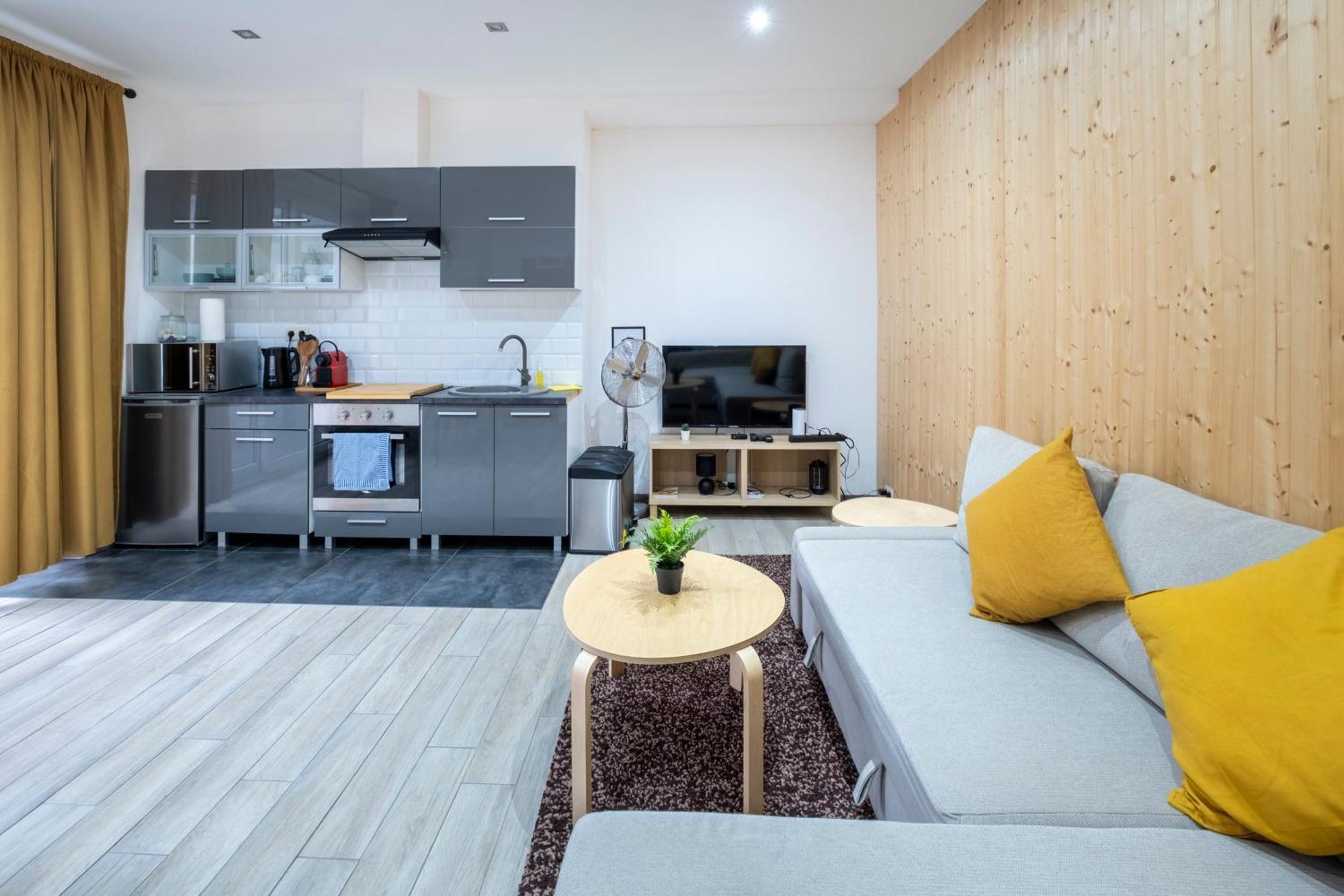 Nomad Apartments - Henin Charleroi Rum bild