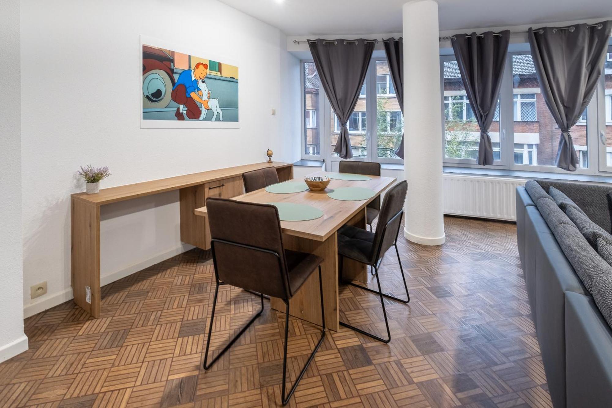 Nomad Apartments - Henin Charleroi Rum bild