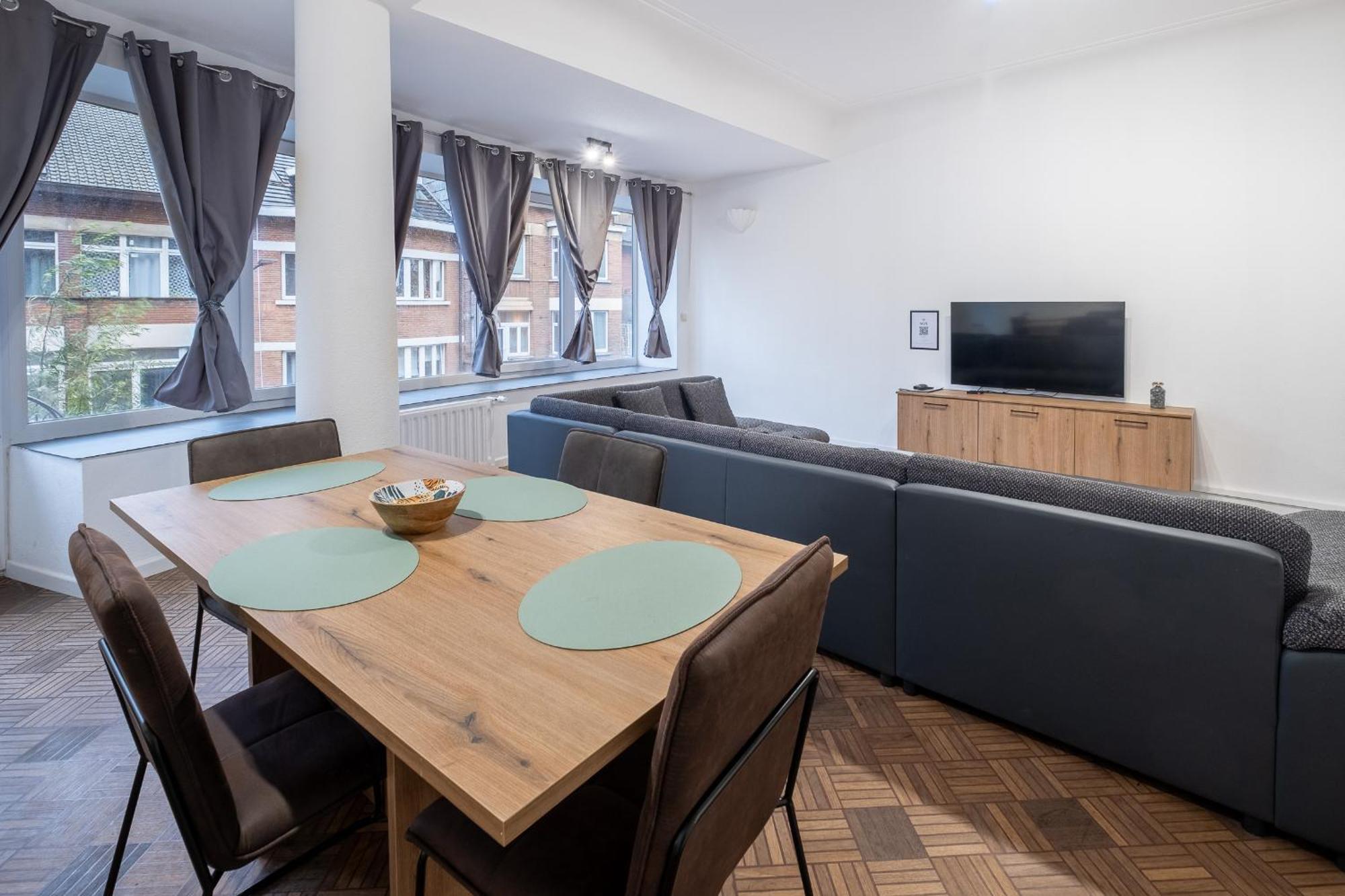 Nomad Apartments - Henin Charleroi Rum bild